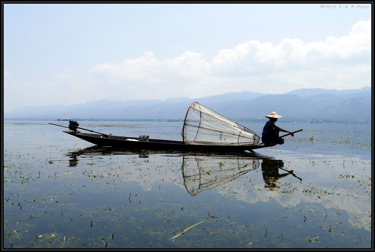 auf dem Inle-See
