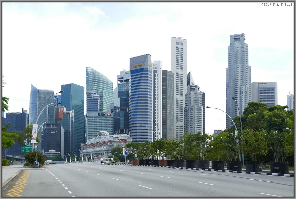 Skyline von Singapur