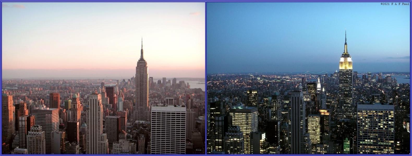 Blick auf Manhattan