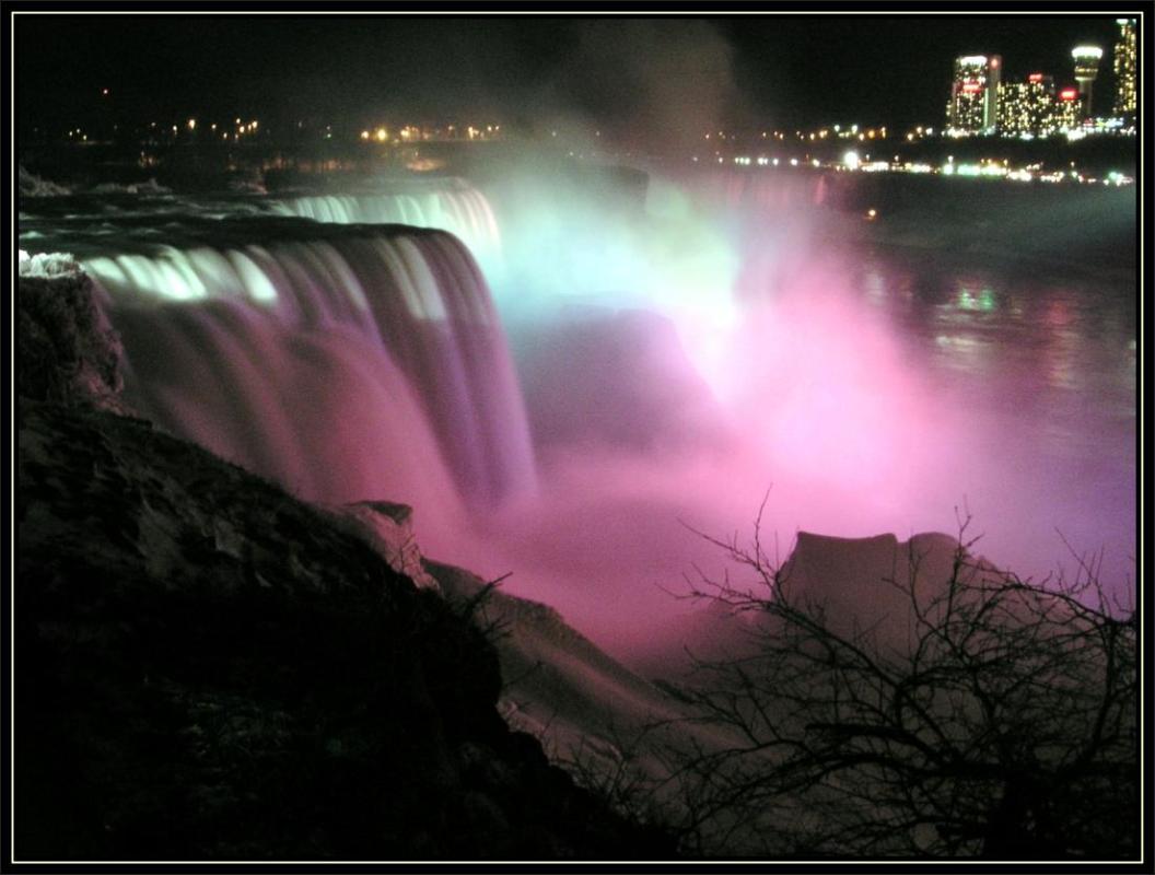 Niagaraf�lle bei Nacht